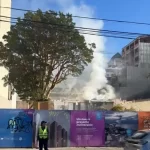 Incendio en pleno centro de la ciudad